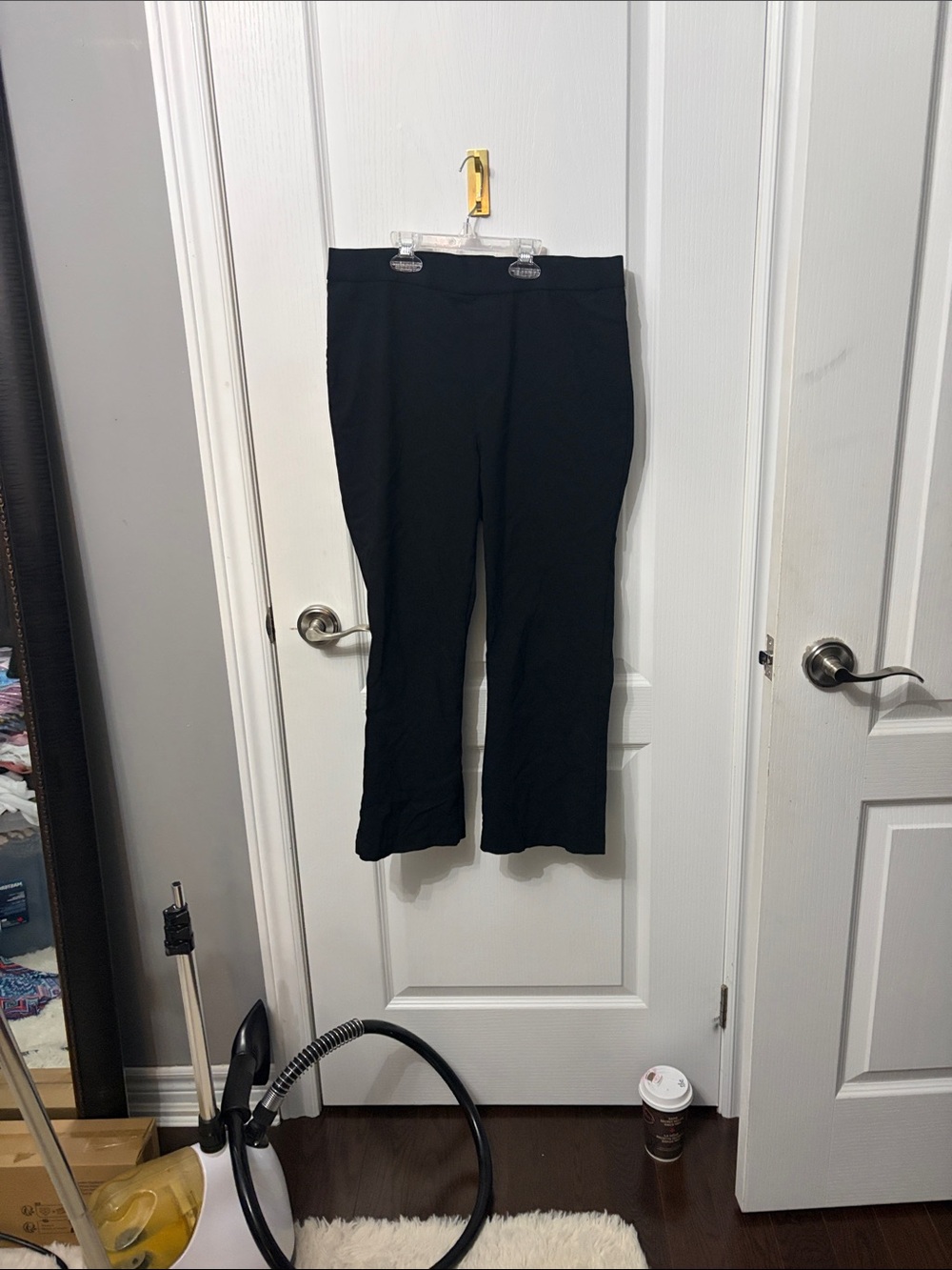 Laundry By Shelli Segal Black Straight Leg Pants